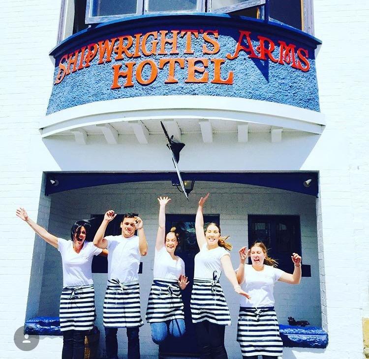 Отель The Shipwrights Arms Хобарт Экстерьер фото